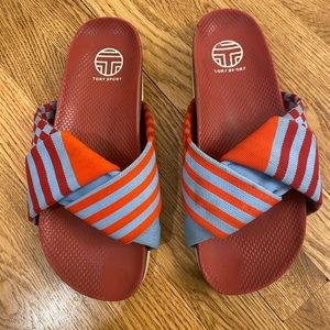 Tory Burch tech knit slides